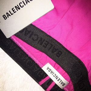 FINAL PRICE Balenciaga Logo Band Pants
